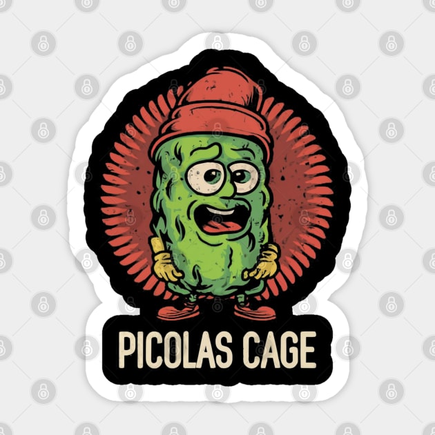 Picolas Cage Sticker by Aldrvnd